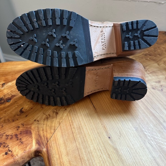 Patina Leather Ankle Boots - Picture 8 of 10